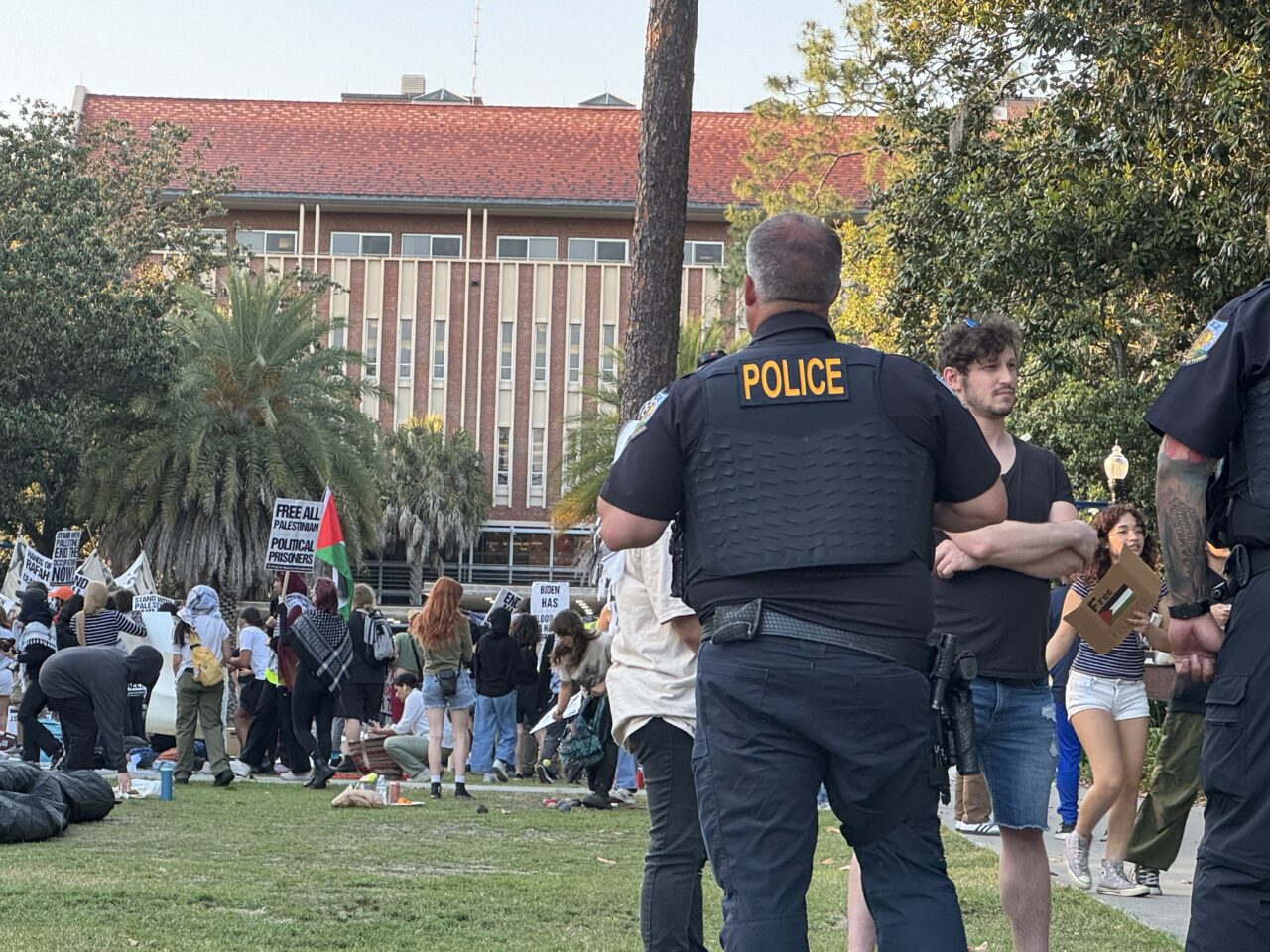 UF protest University of Florida