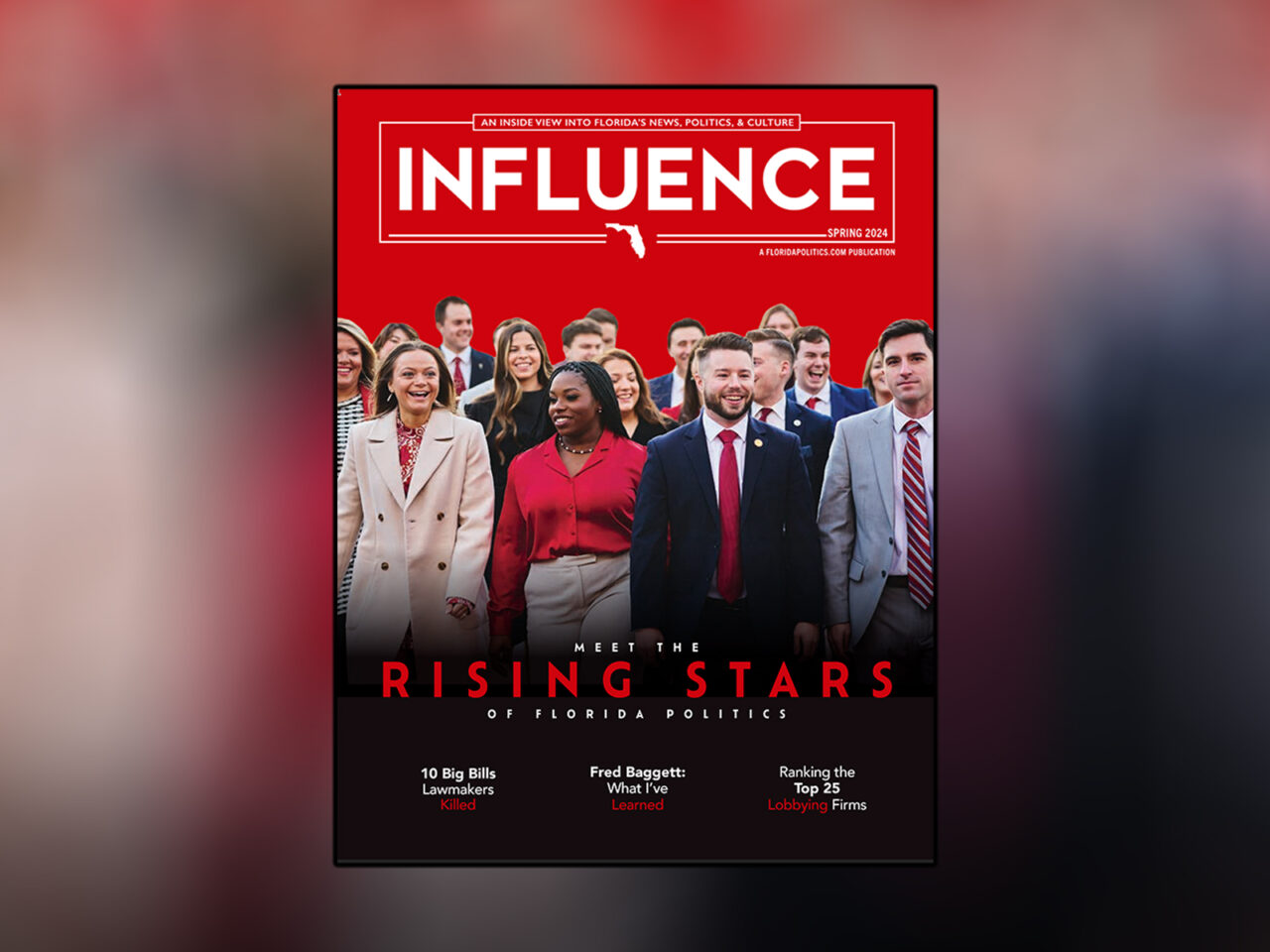 INFLUENCE SPRING 2024 COVER ART