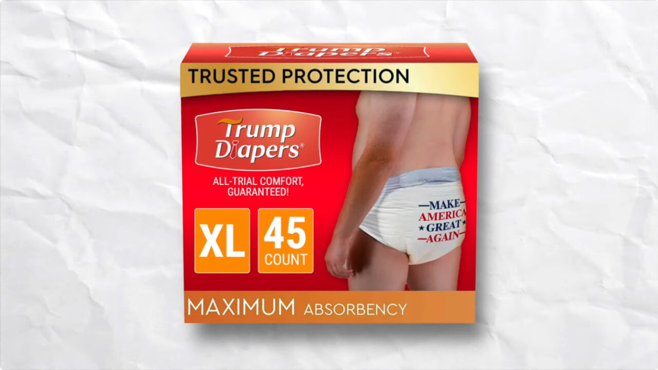 Trump Diapers Lincoln Project