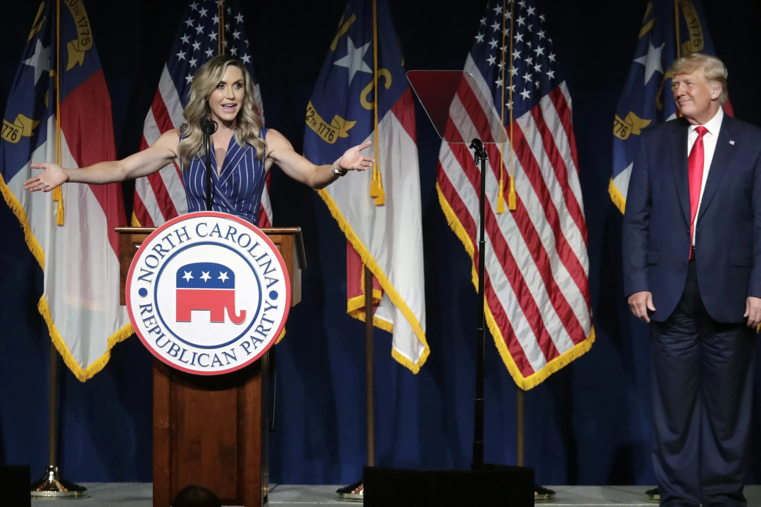 Lara Trump takes reins, reshapes RNC in her father-in-law’s image