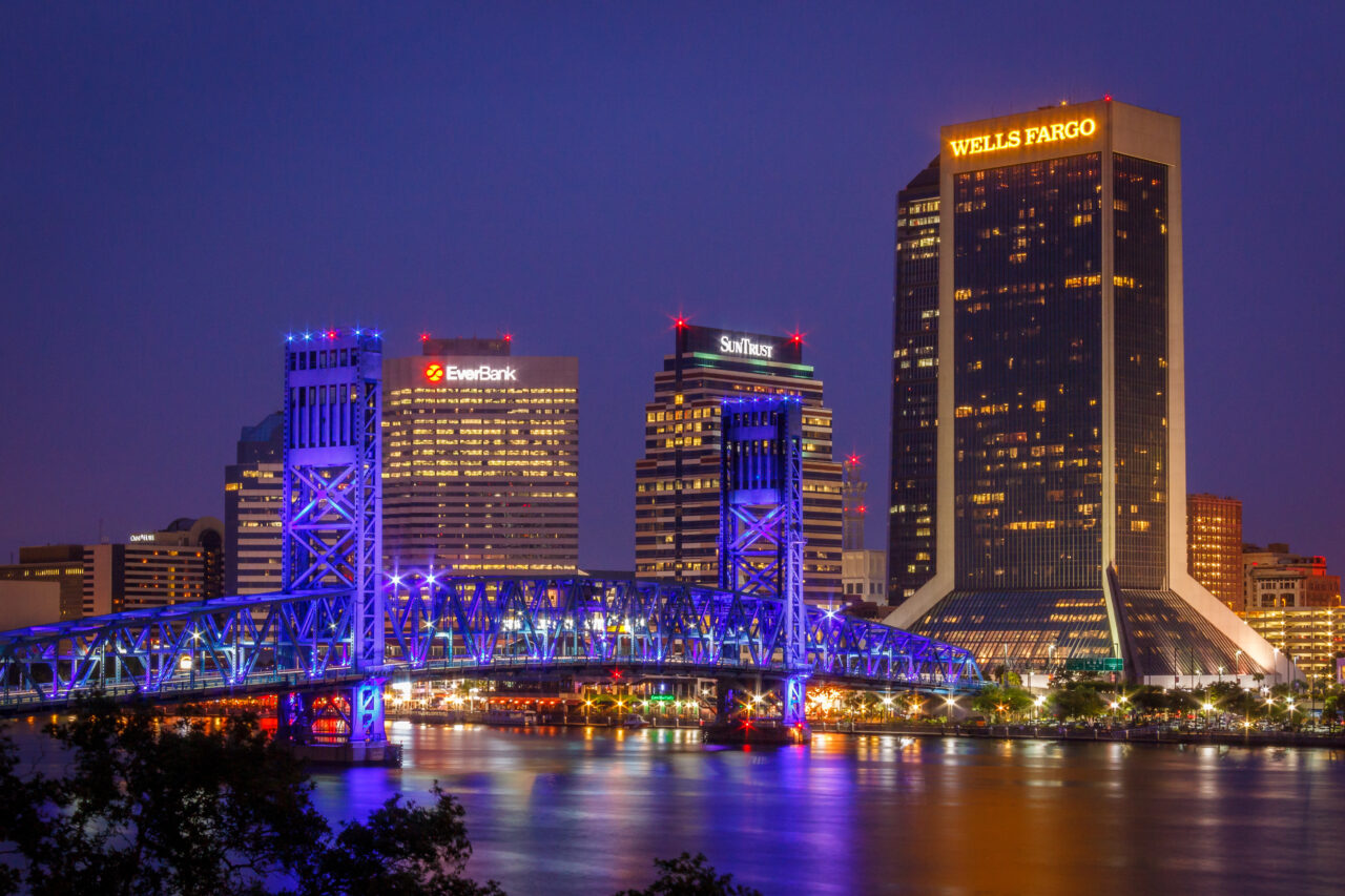 Jacksonville at Night