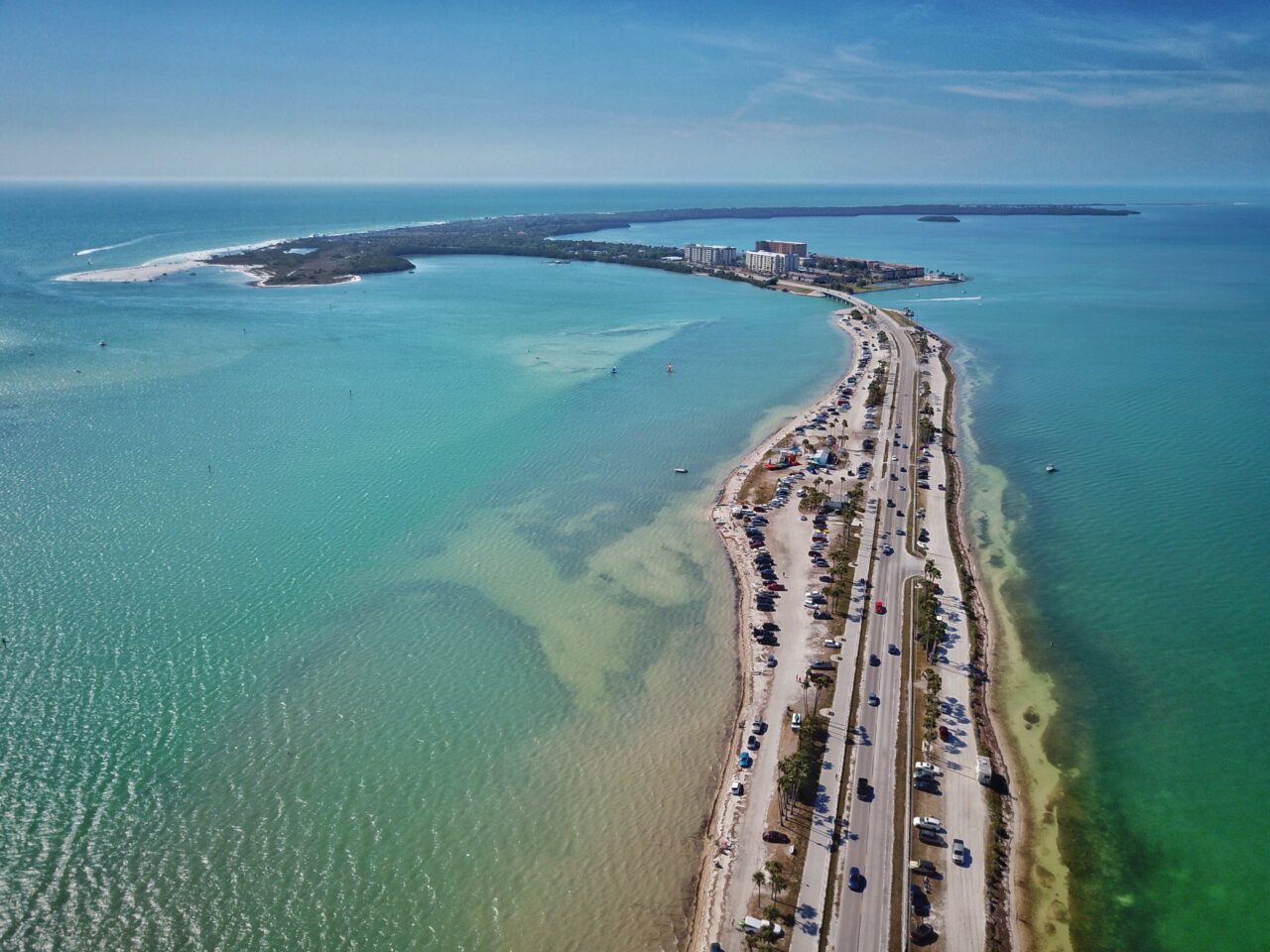 Dunedin Causeway Aerial