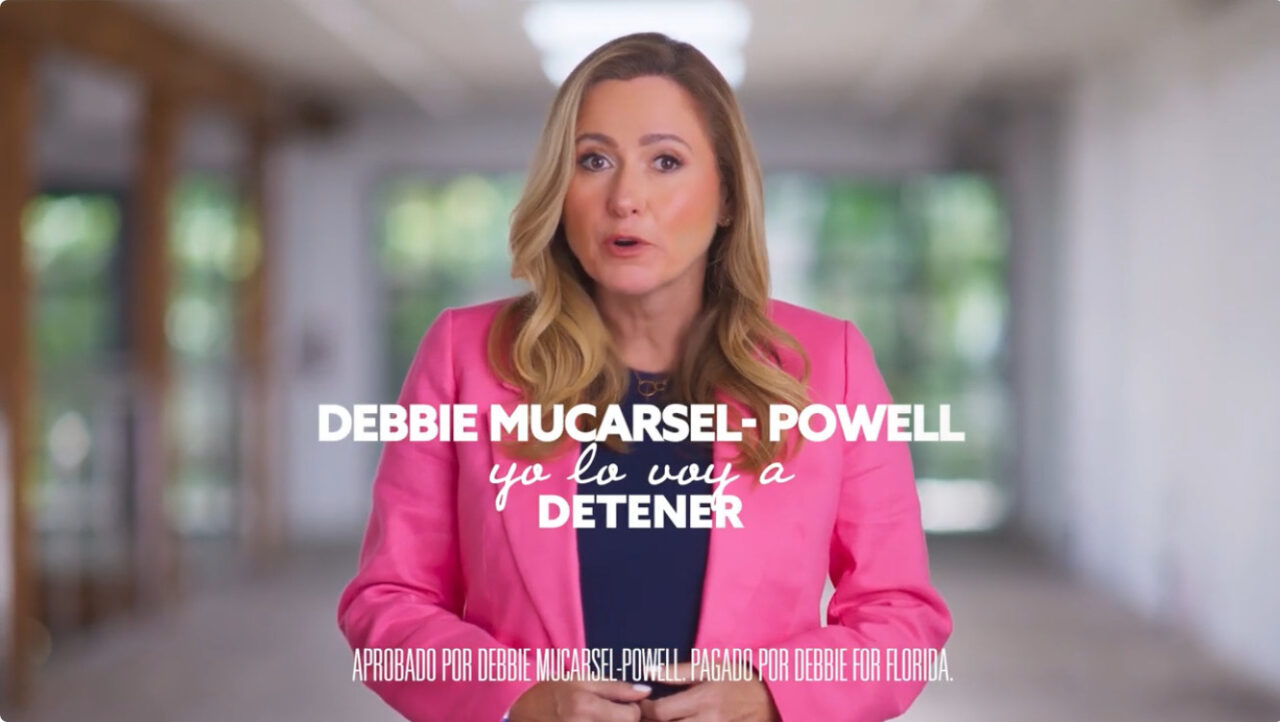 DMP Debbie Mucarsel Powell Spanish ad