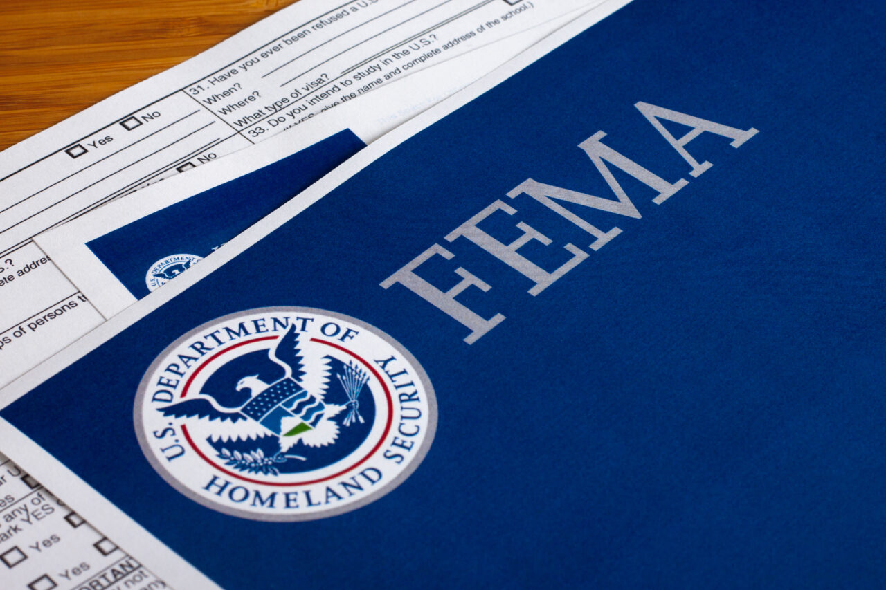 FEMA US Homeland Security Form