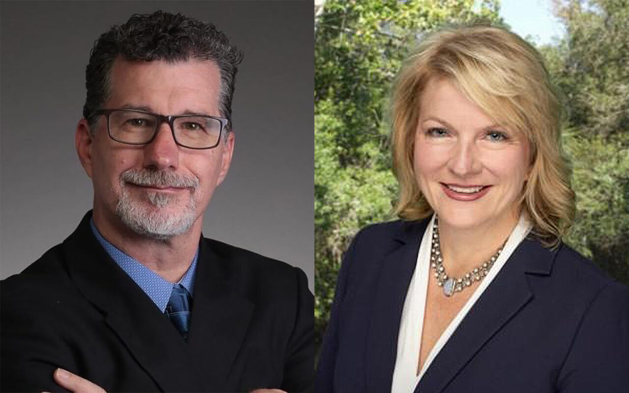 Citrus County Commission District 5 candidates Holly Davis and Paul Grogan