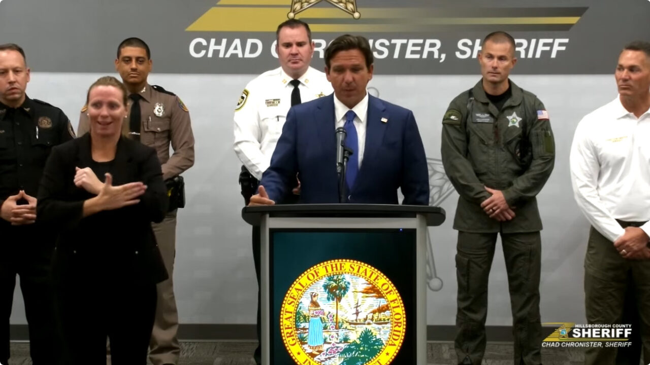 DeSantis Hillsborough Sheriff Office