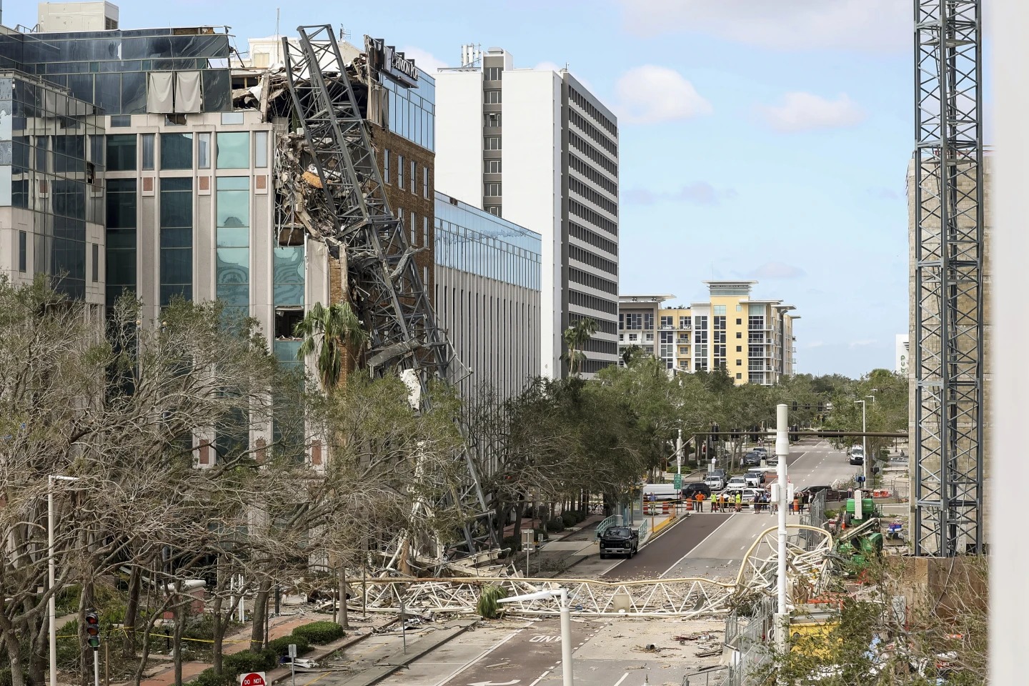 Joe Biden will survey Hurricane Milton damage in Florida, Harris