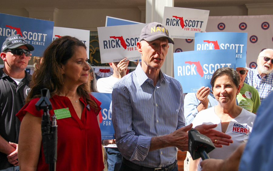 Rick Scott Seminole County campaign via