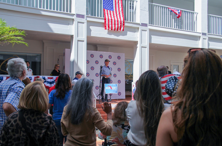 Rick Scott Seminole County via campaign