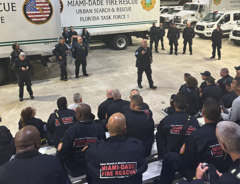 Miami-Dade Fire Rescue Department Urban Search and Rescue team