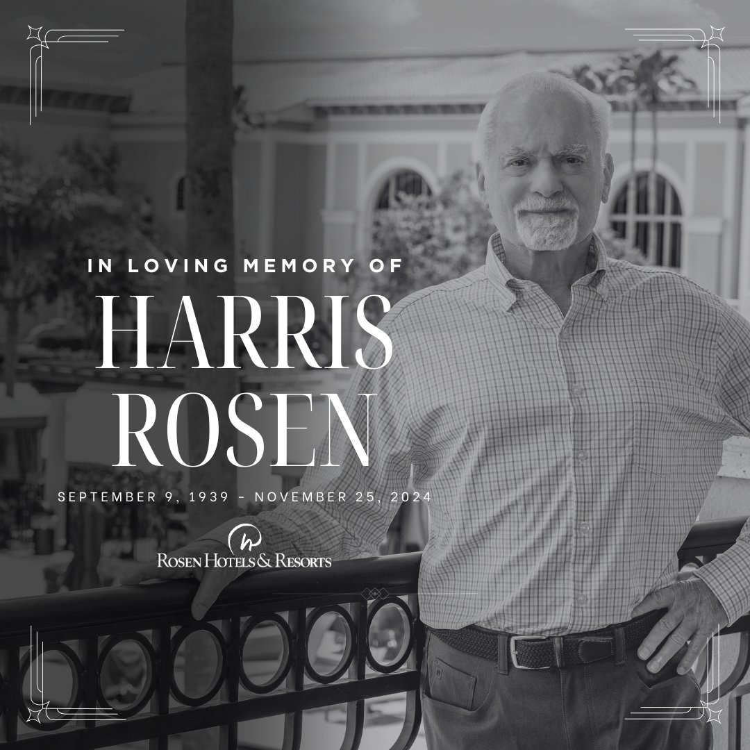 Orlando hotelier Harris Rosen dies at age 85