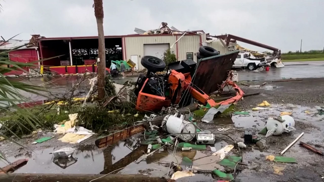 milton hurricane farm damage