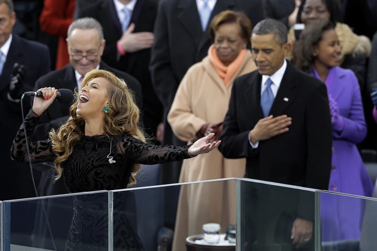 Beyonce Barack Obama inauguration