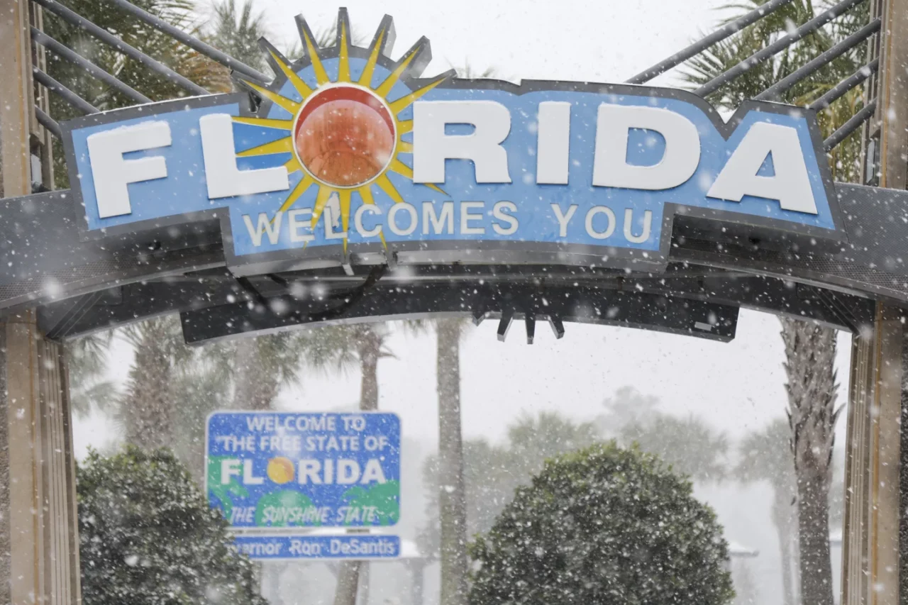 Florida snow