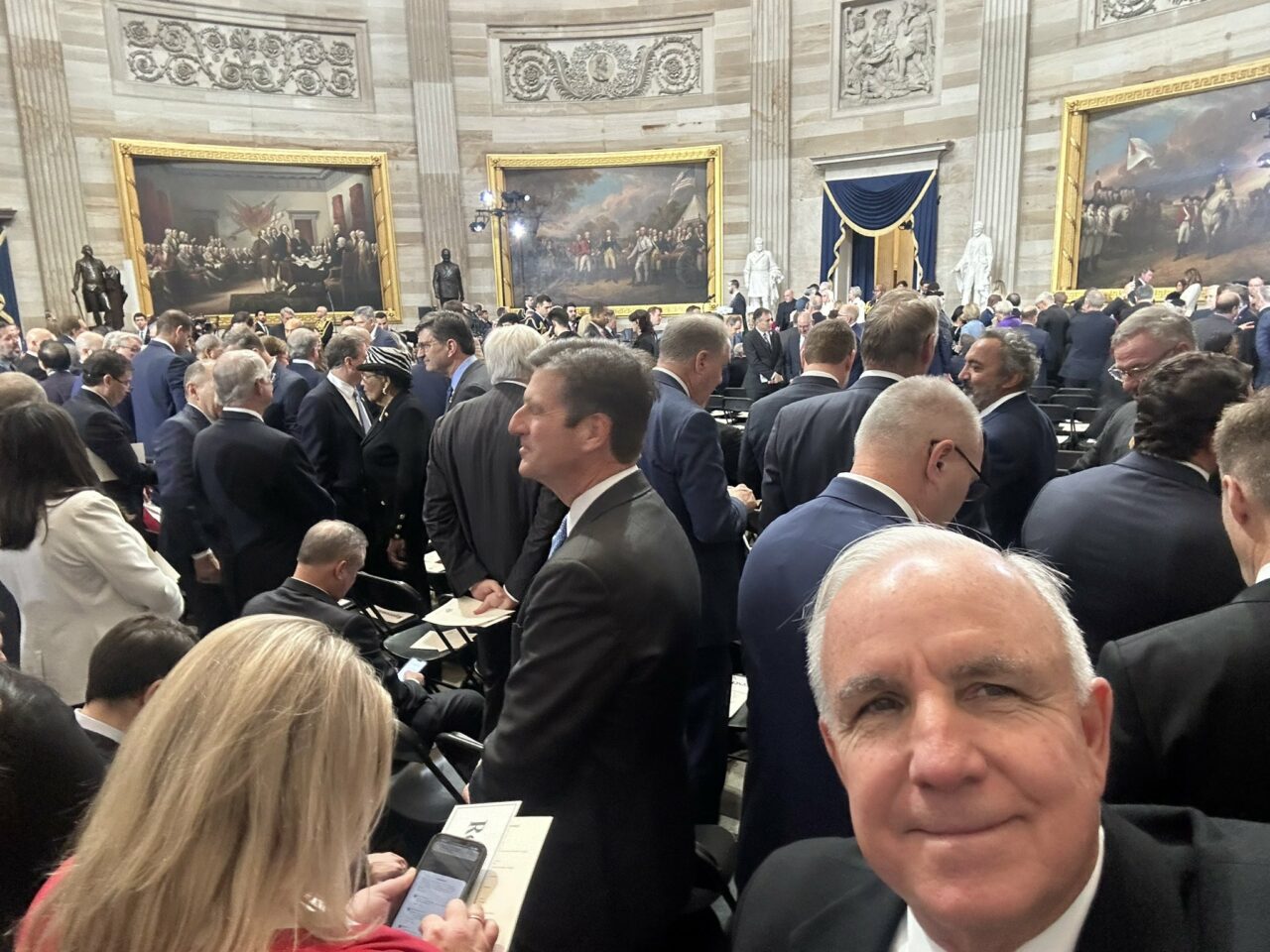 Gimenez at inauguration