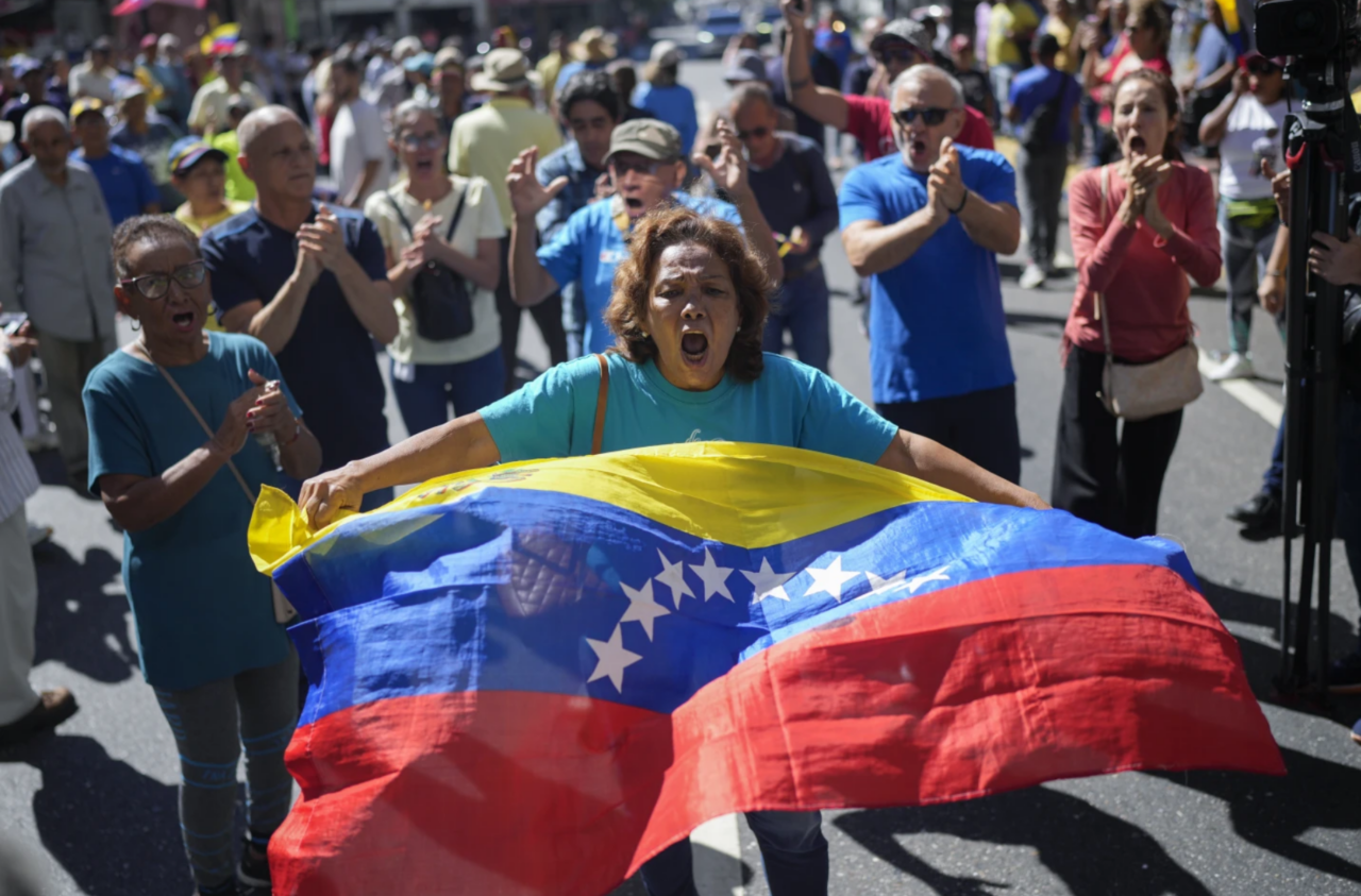 Venezuela Protest Maduro AP