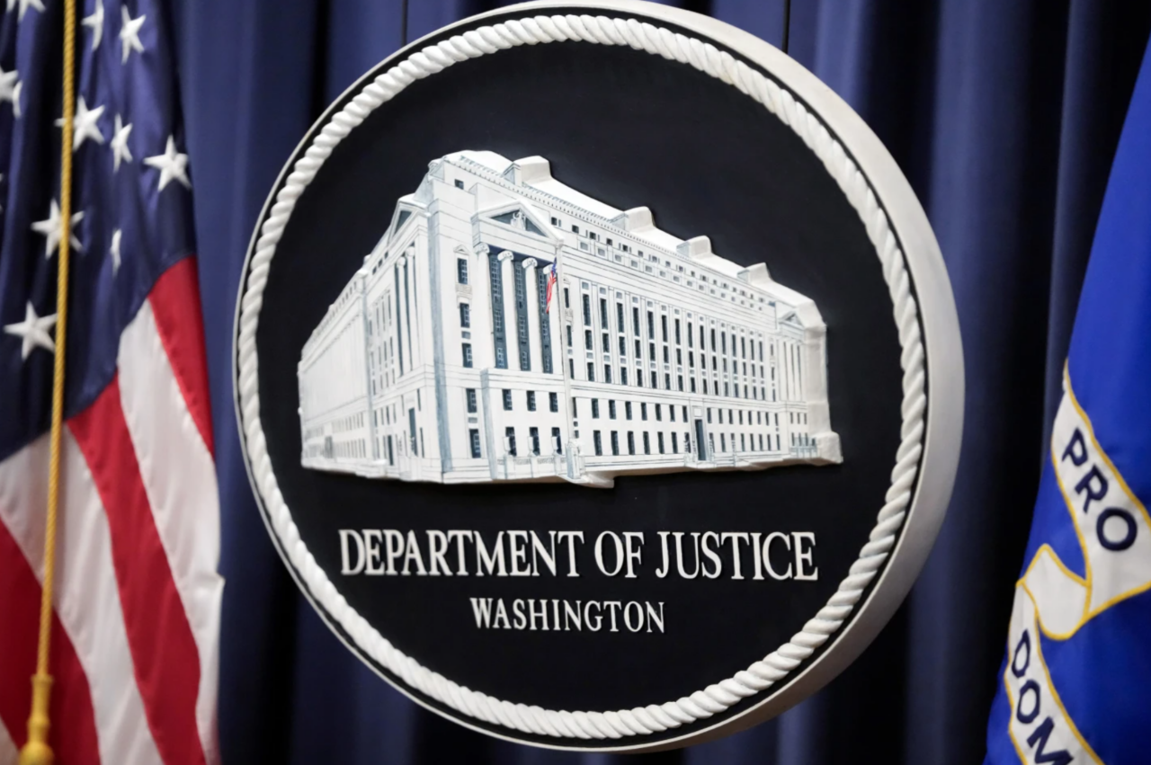 U.S. Justice Department seal AP