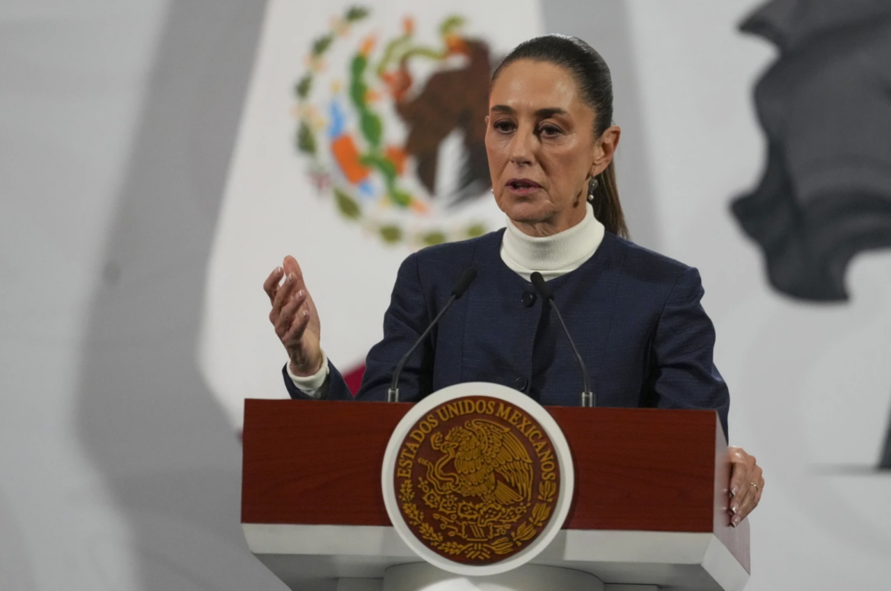 Mexico President Claudia Sheinbaum  AP