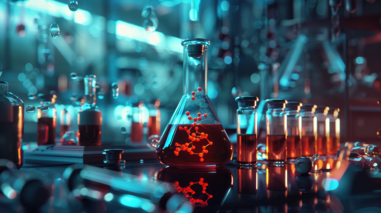 Molecular structure of amino acids in a biochemical and pharmaceutical context.