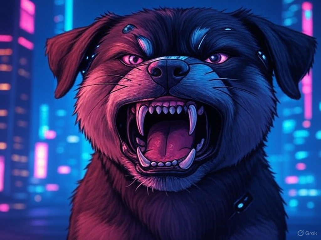 Dangerous Dog image via Grok