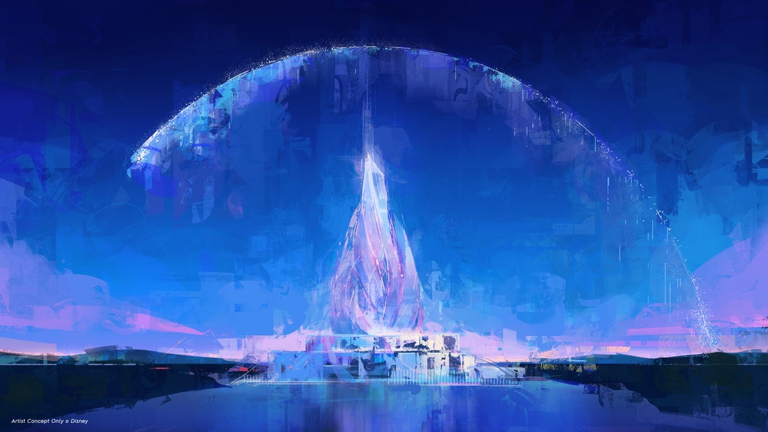 Renderings of new Disney theme park coming to Abu Dhabi. (Disney)