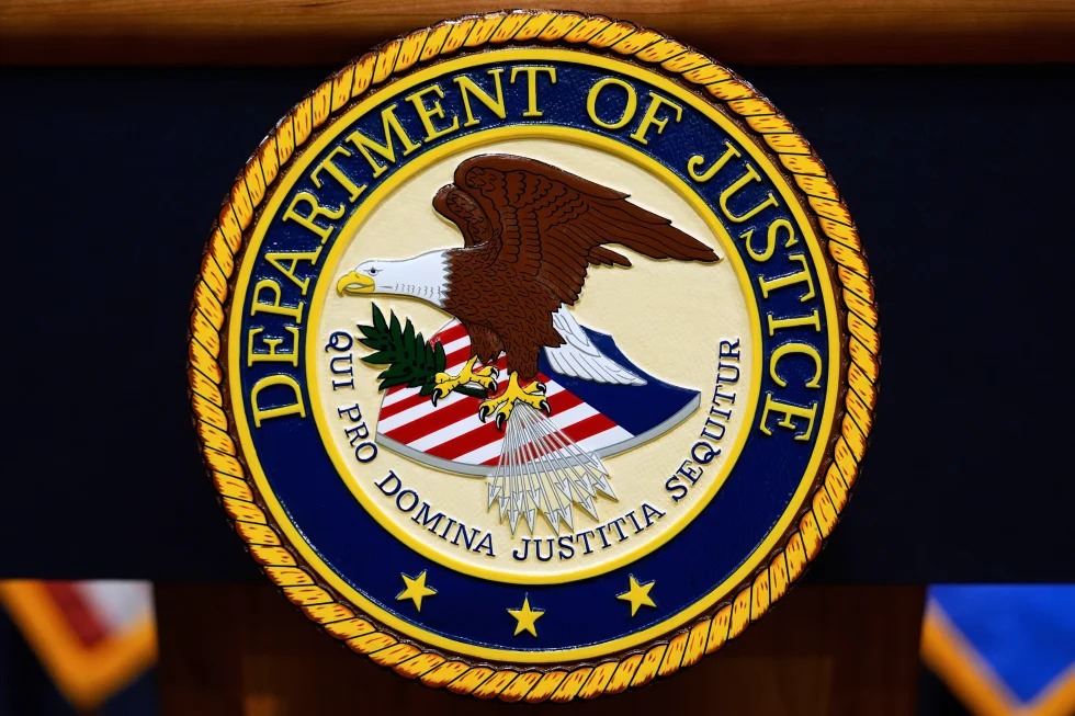 Department of Justice DOJ Justice Department