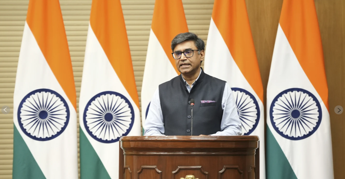 India foreign minister via AP