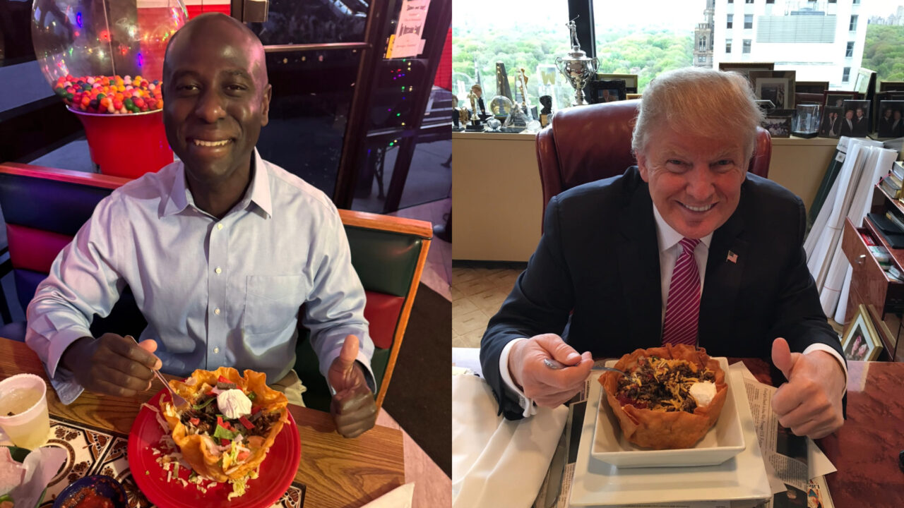 Jacques Trump taco bowl
