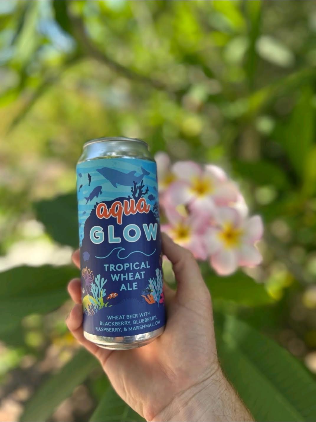 AquaGlow beer (Courtesy of Hidden Springs Ale Works)