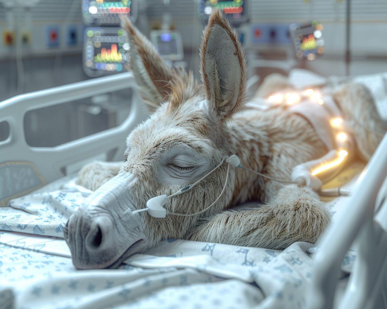 Donkey life support democrats