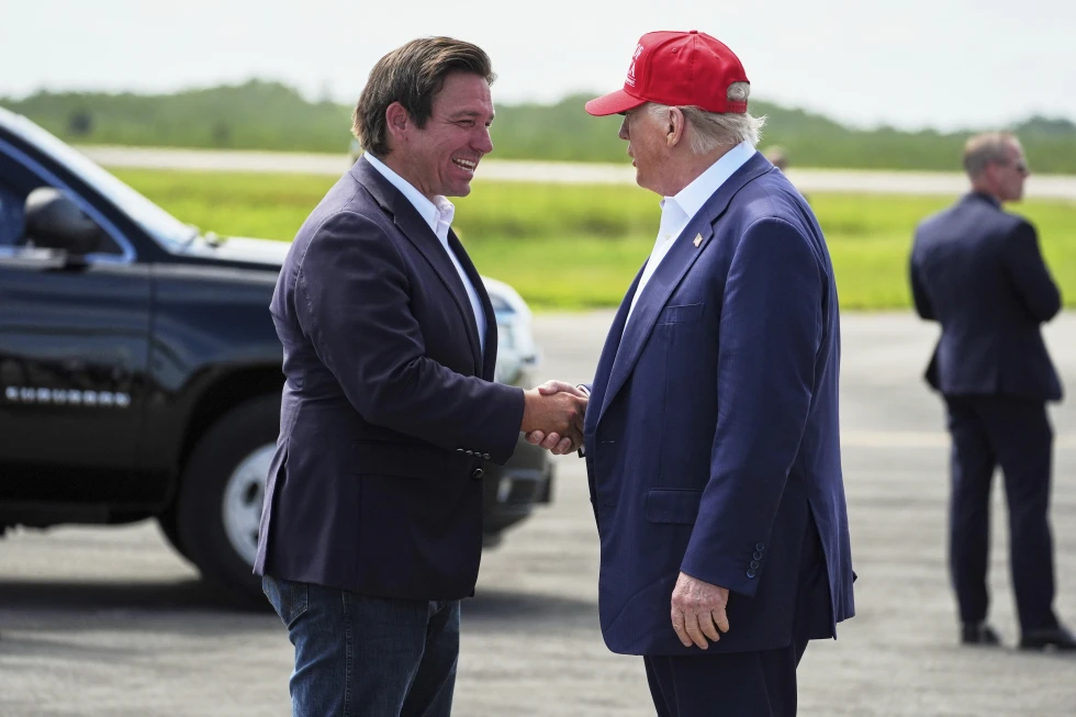 DeSantis Trump alligator alcatraz