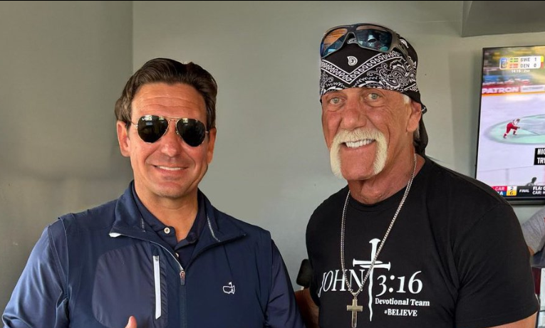 Ron DeSantis hulk hogan