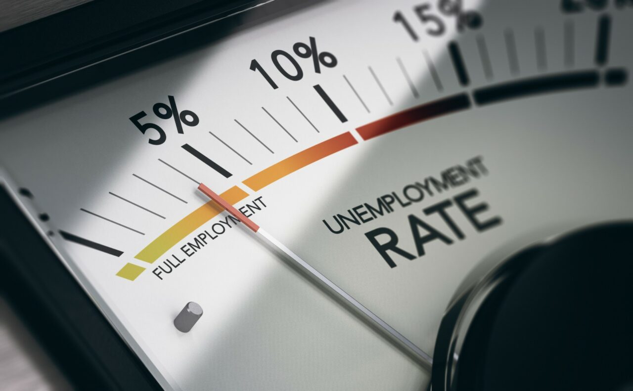 Full employment. Measuring unemployment rate.