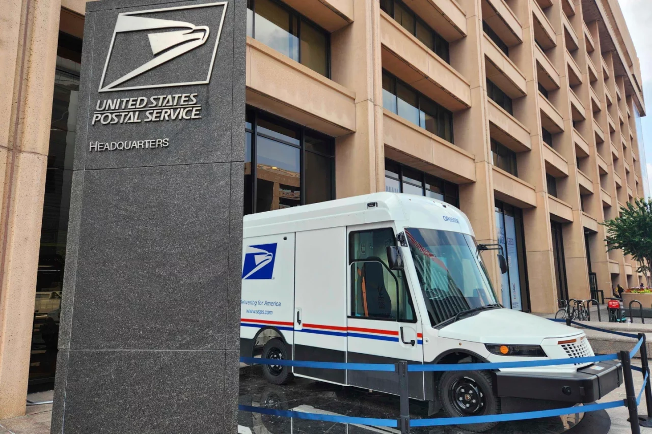 Postal truck