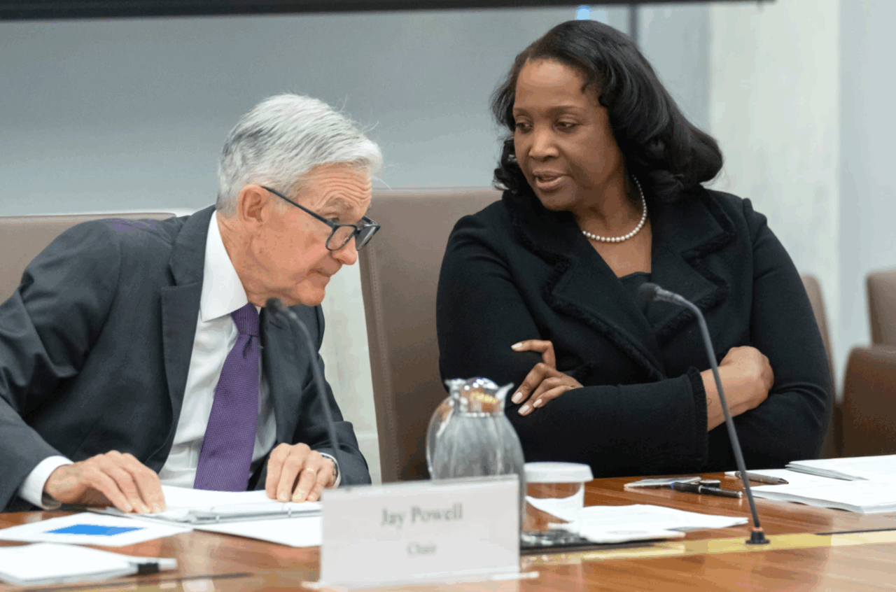 Jerome Powell Lisa Cook Federal Reserve AP