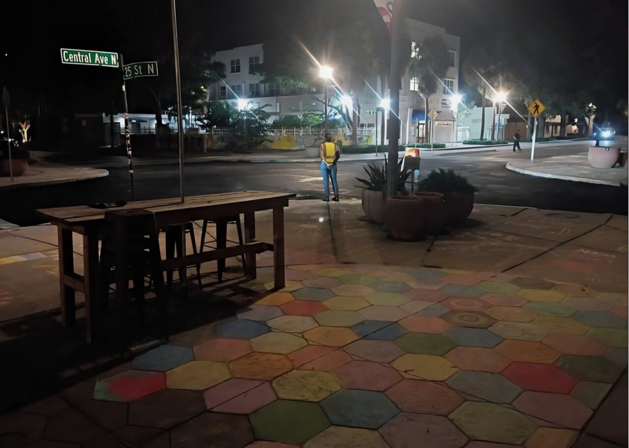 St. Pete pride mural erased