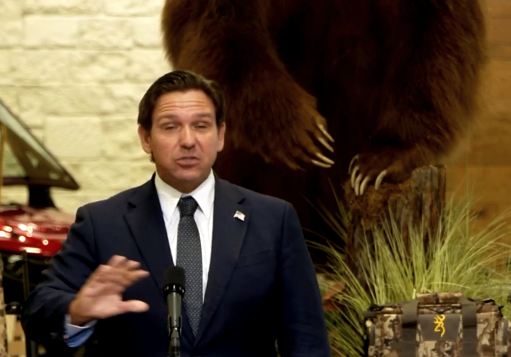 DeSantis bear Image via Ron Desantis Rumble