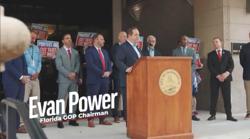 Evan Power Florida GOP Jax ad