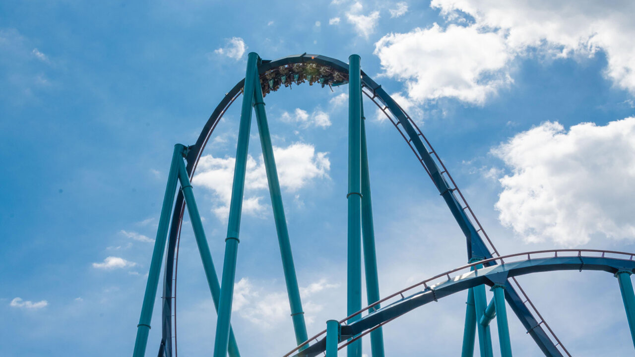 Mako, a SeaWorld Orlando coaster. Image via SeaWorld.