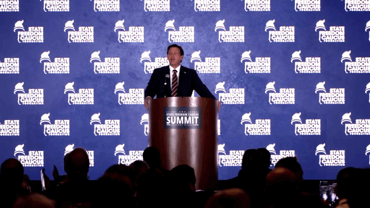 Ron DeSantis State Freedom Caucus via Rumble