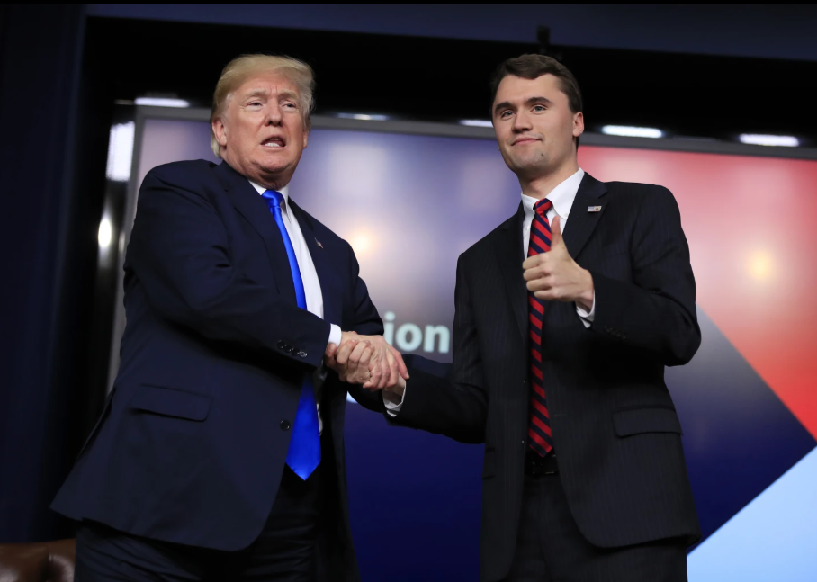 Donald Trump Charlie Kirk AP